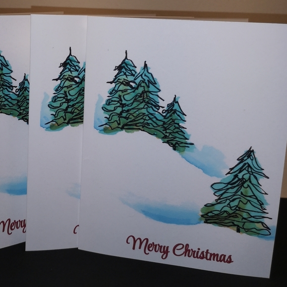 🎨 Set of 4 Christmas cards - Picture 2 of 3